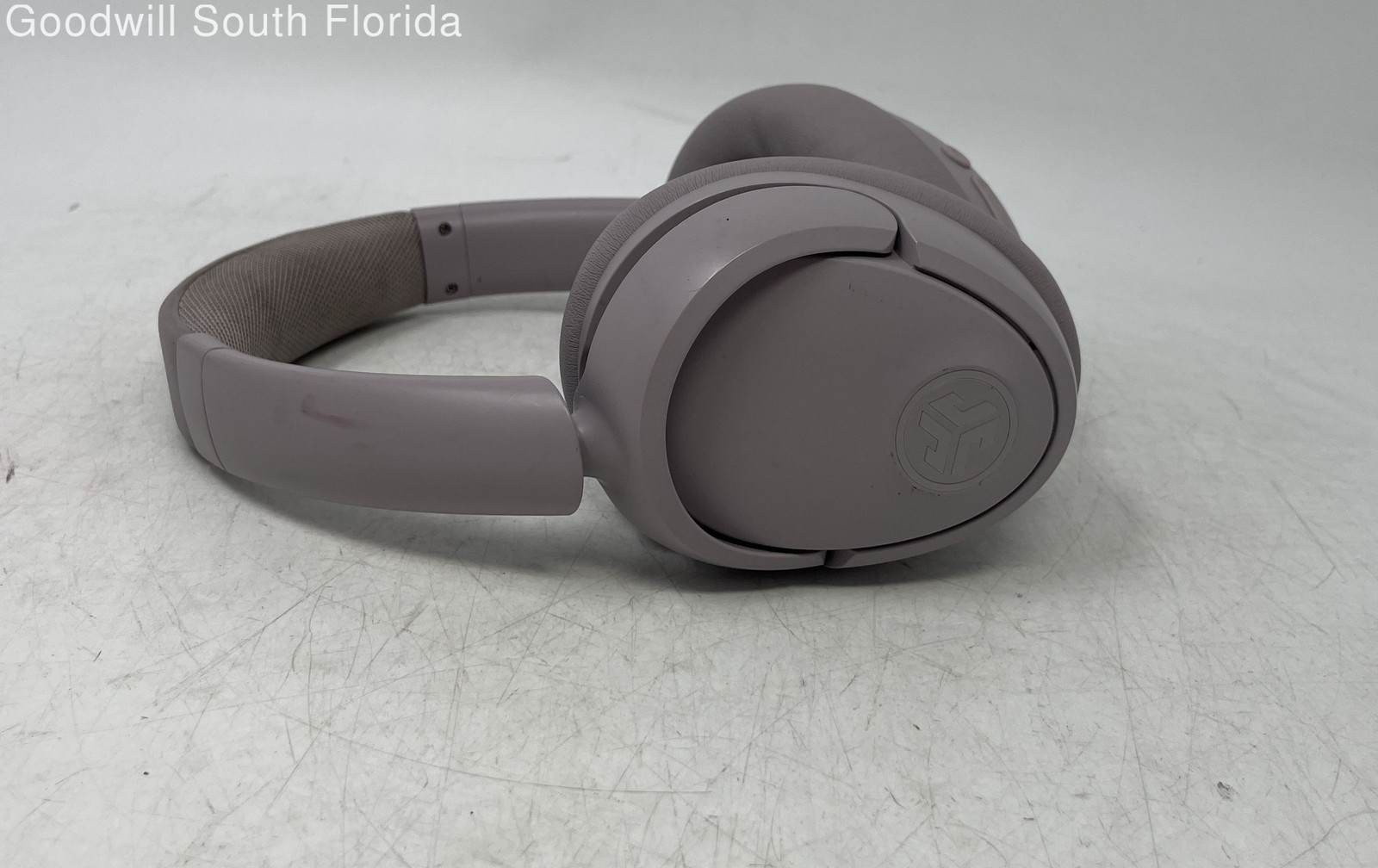 JLAB JBUDS LUX ANC Mauve Cloud White Wireless Over The Ear Headphone