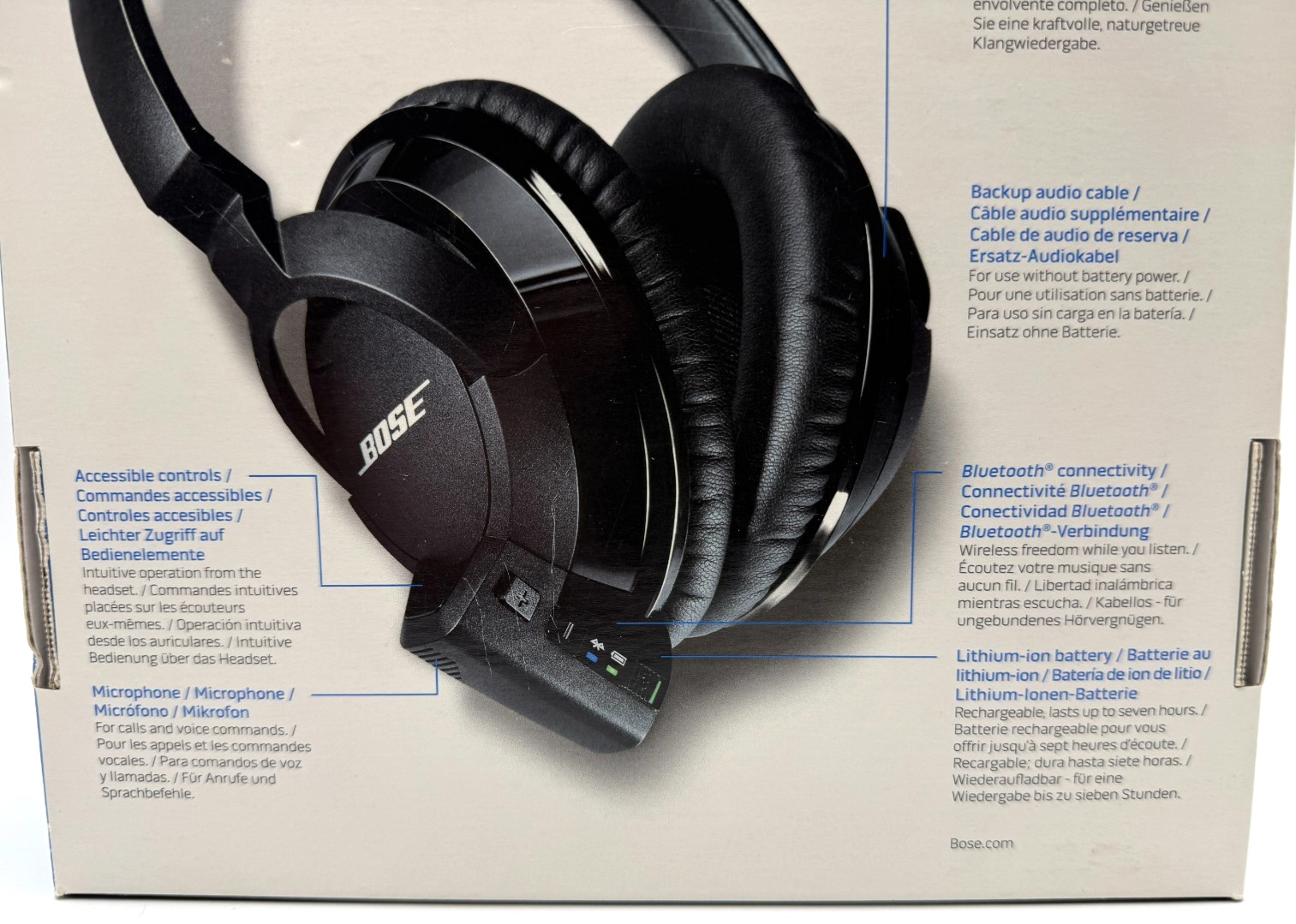 BOSE AE2w Bluetooth Wireless or Wired Headphones Apple compatible FACTORY SEALED