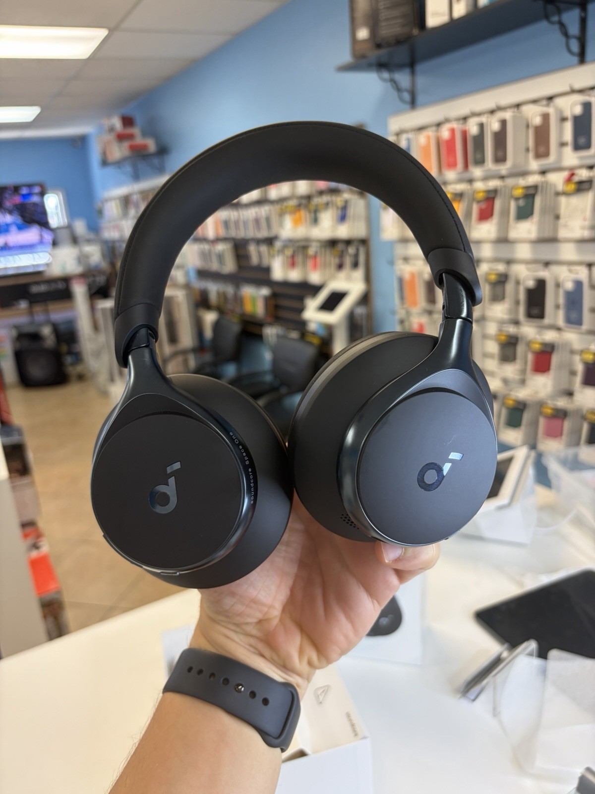Soundcore Space One Wireless Over-Ear Headphones – Jet Black – BRAND NEW