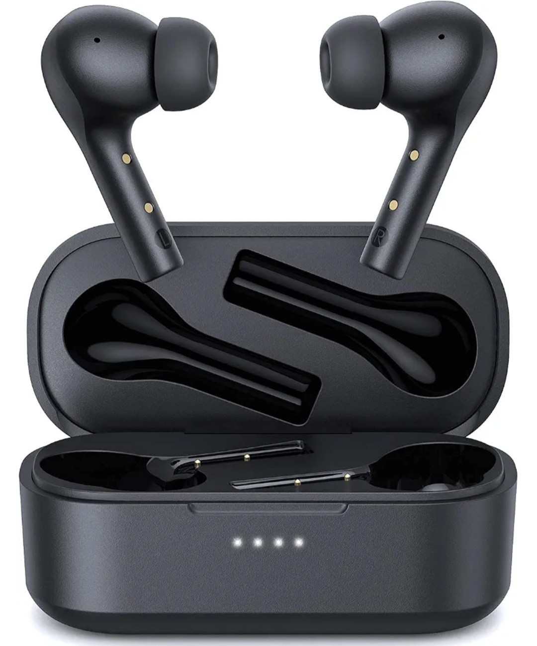 WENKEY E2 with 4 Mics, Touch Control 30 Hours Playtime IPX6 Waterproof