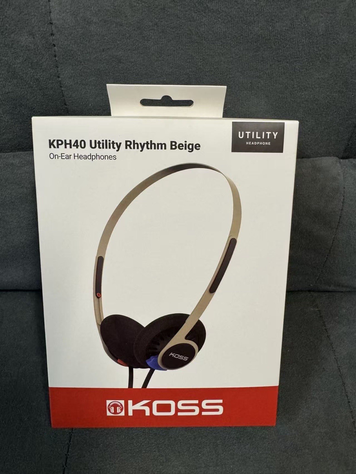 Koss KPH40 Utility On-Ear Headphones Detachable Cord Ultra New
