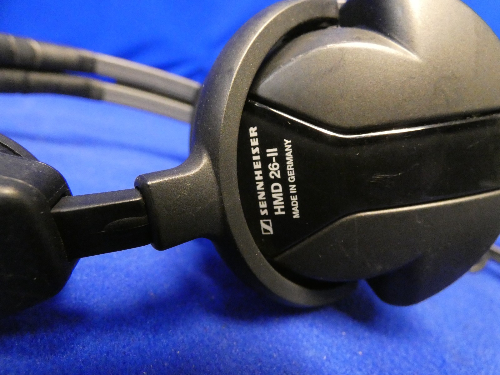 Sennheiser HMD26-II-600 Dual Muff Headsets QTY 3 (6-Pin Male Connection)