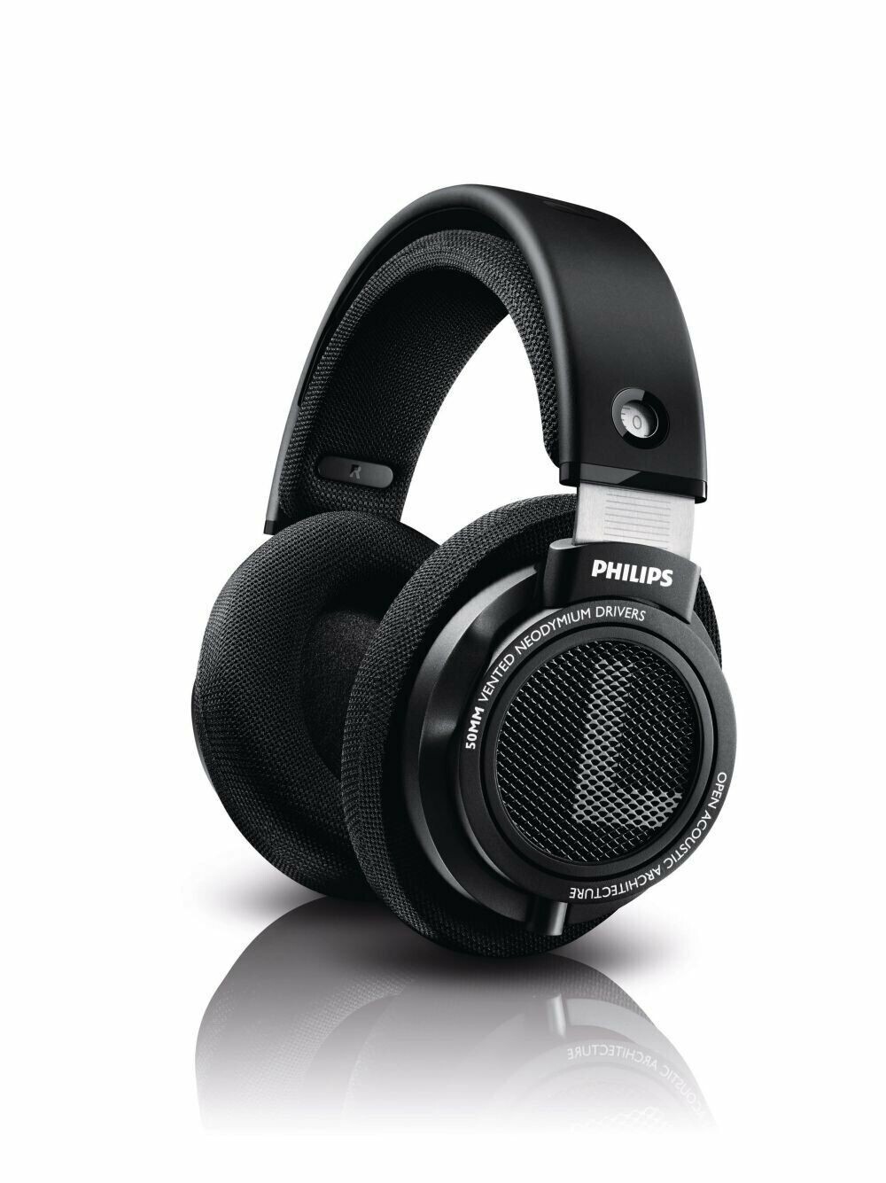 Philips SHP9500 HiFi Precision Stereo Over the Ear 耳机 黑色 开放式-