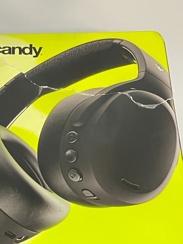 Skullcandy Crusher ANC 2 Noise Canceling Wireless Headphones Black Damaged BOX