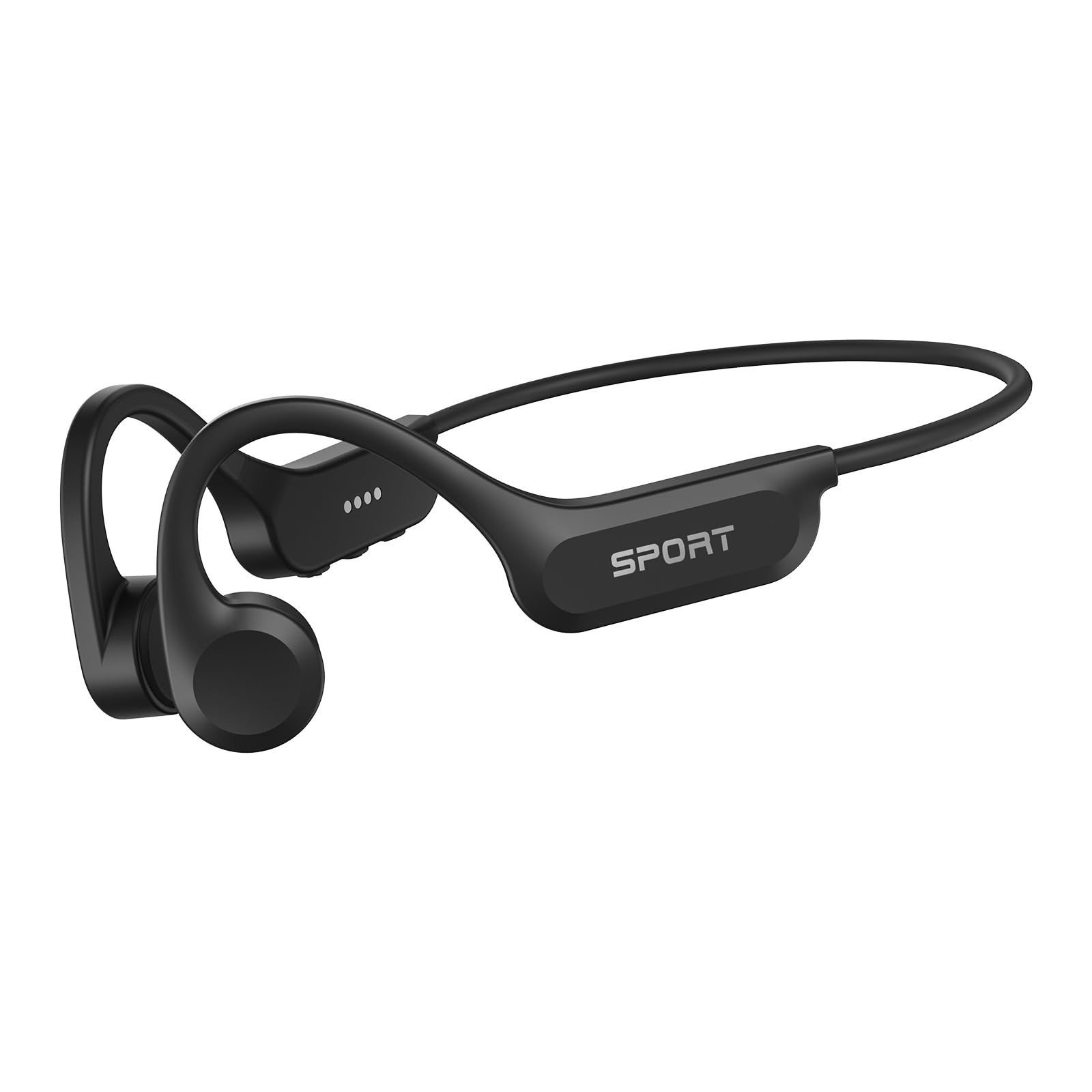 Wireless Bone Conduction Headphones, Bluetooth 6.0, Open Ear, Mic, IPX6 Waterpro