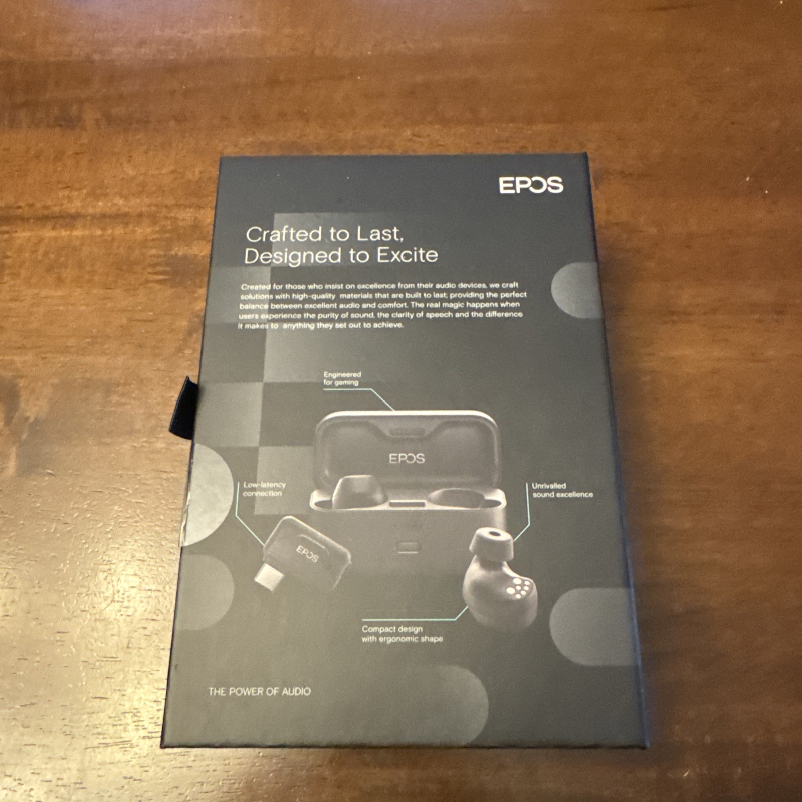 EPOS GTW 270 Hybrid Wireless Gaming Earbuds, Bluetooth & USB-C Dongle
