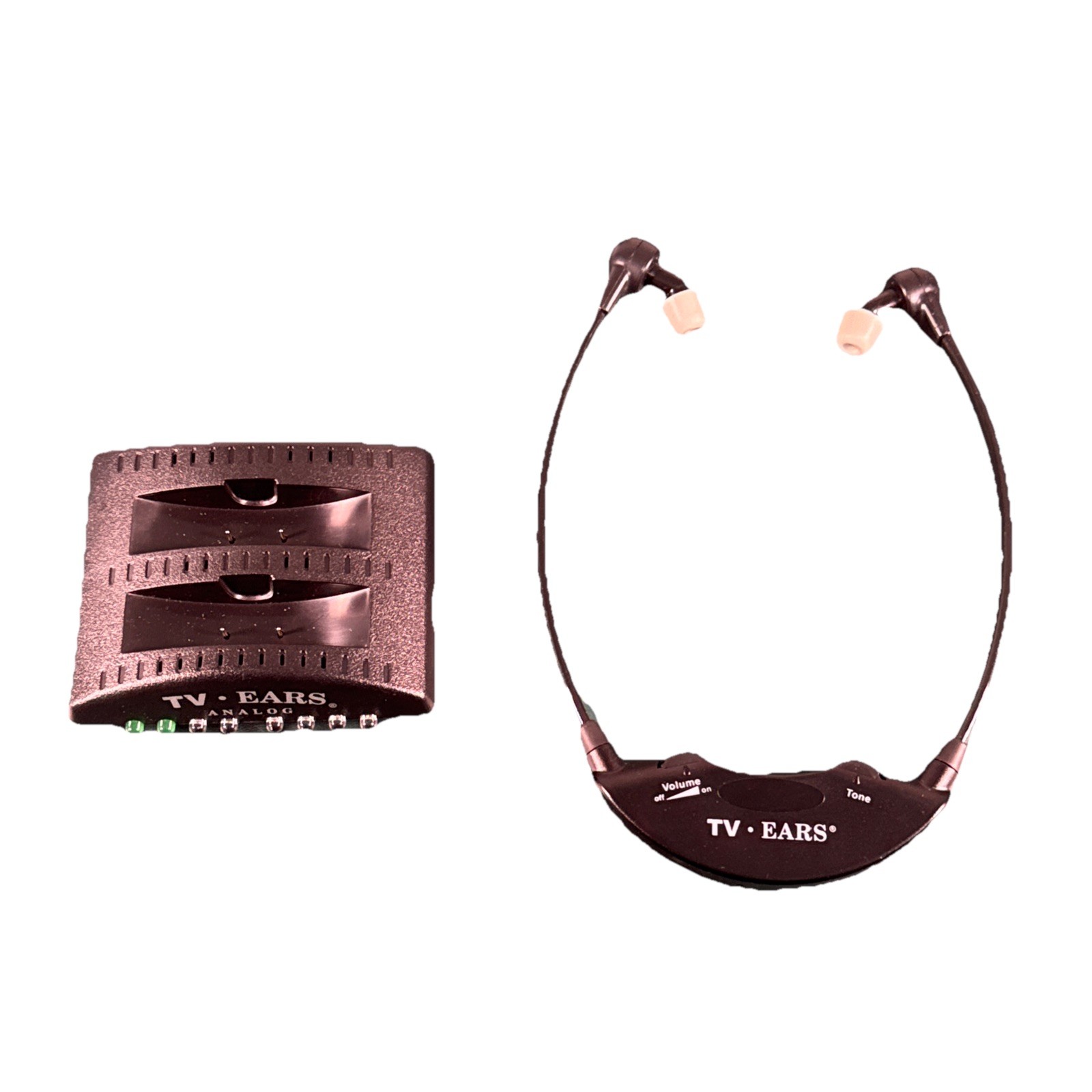 TV Ears Original Wireless Digital Voice Clarifying System 11641 Open Box
