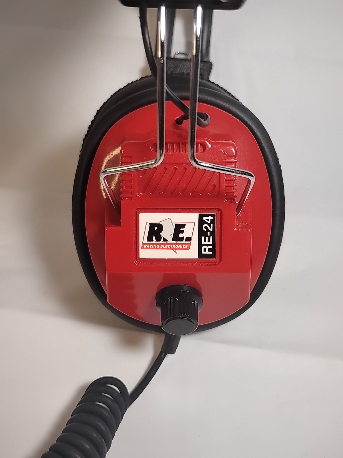 Racing Electronics RE-24 Race Headphones Over The Ear Tested. W/ MILD WEAR