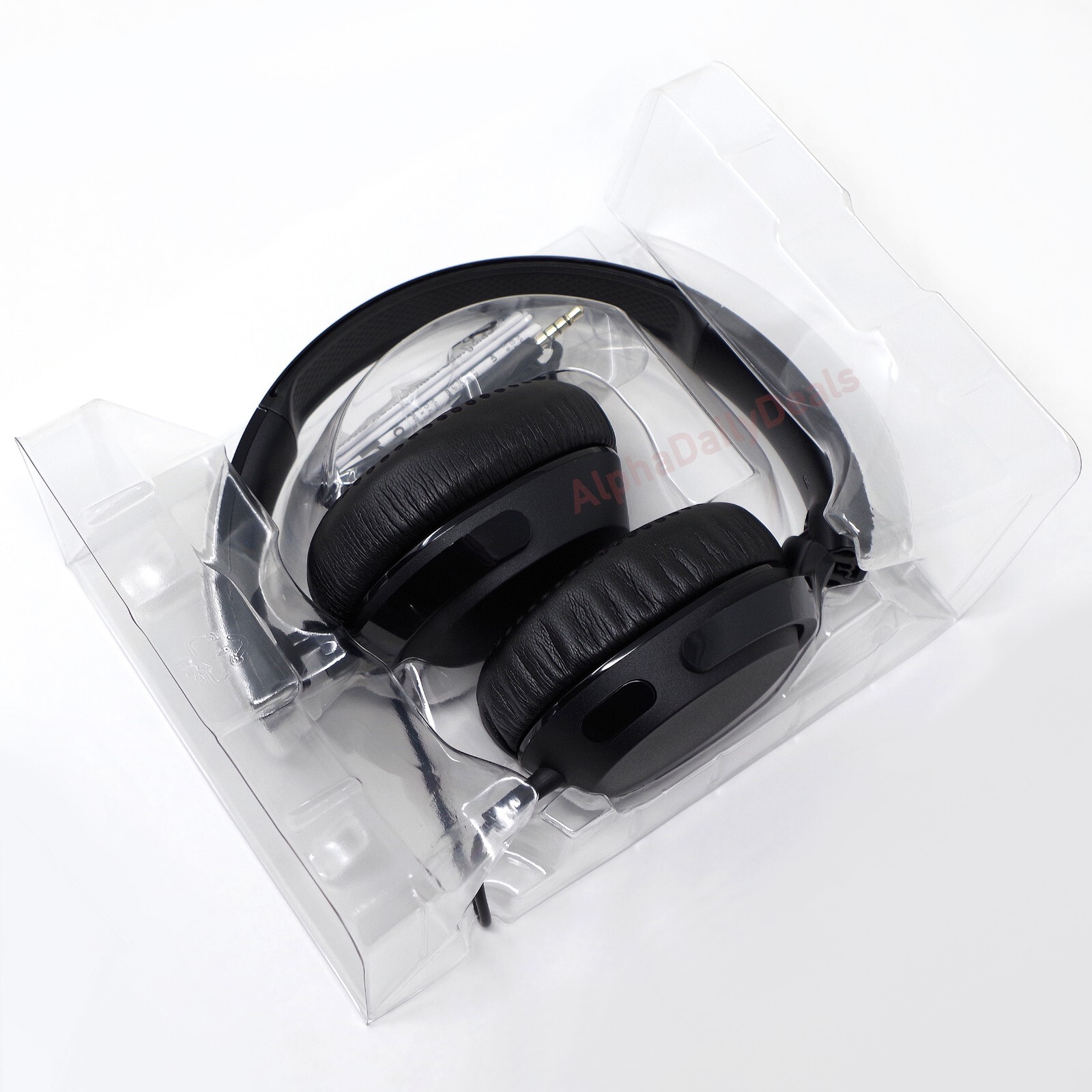 NEW Skullcandy Riff Wired On Ear Headphones with Mic Black