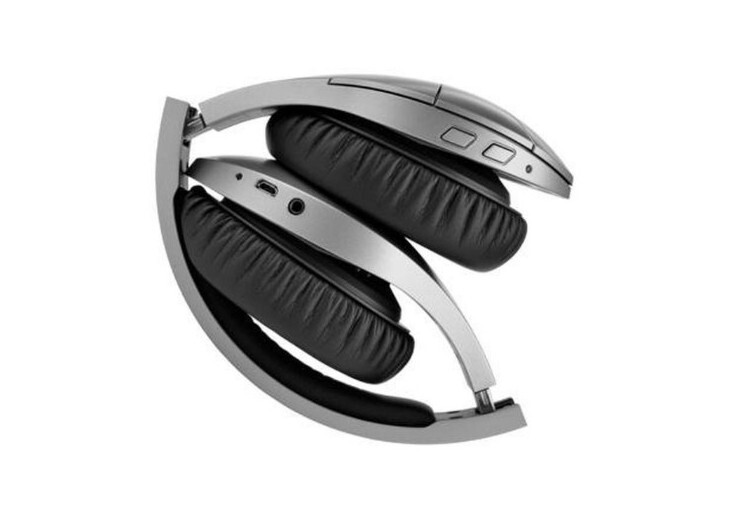 Velodyne vBold Over-Ear Wireless Bluetooth Headphones – Satin Silver
