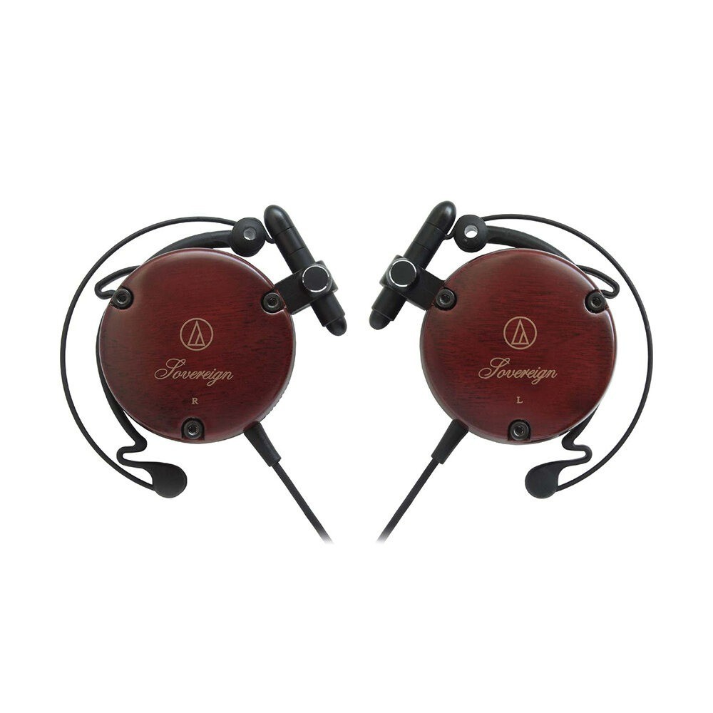 Audio Technica ATH-EW9 Wood Ear Fit Clip-On Wired Headphones Asada Cherry Japan