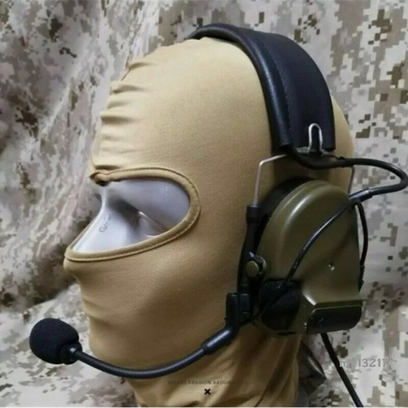 Tactical COMTAC C3 Adaptive Noise Canceling Headphone With Controller/Speaker