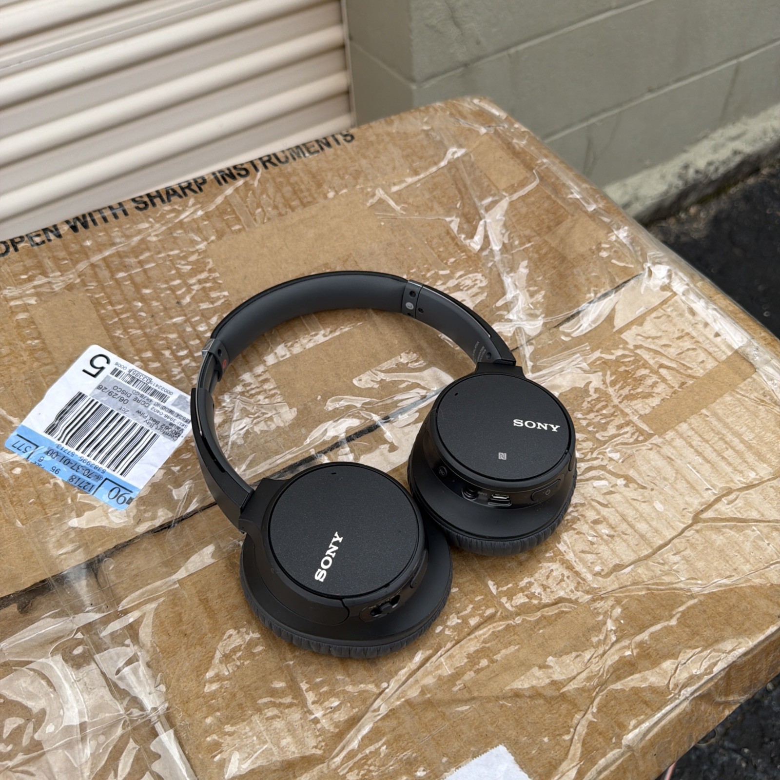 Original Sony WH-CH700N Over the Ear Headphone – Black Tested Working