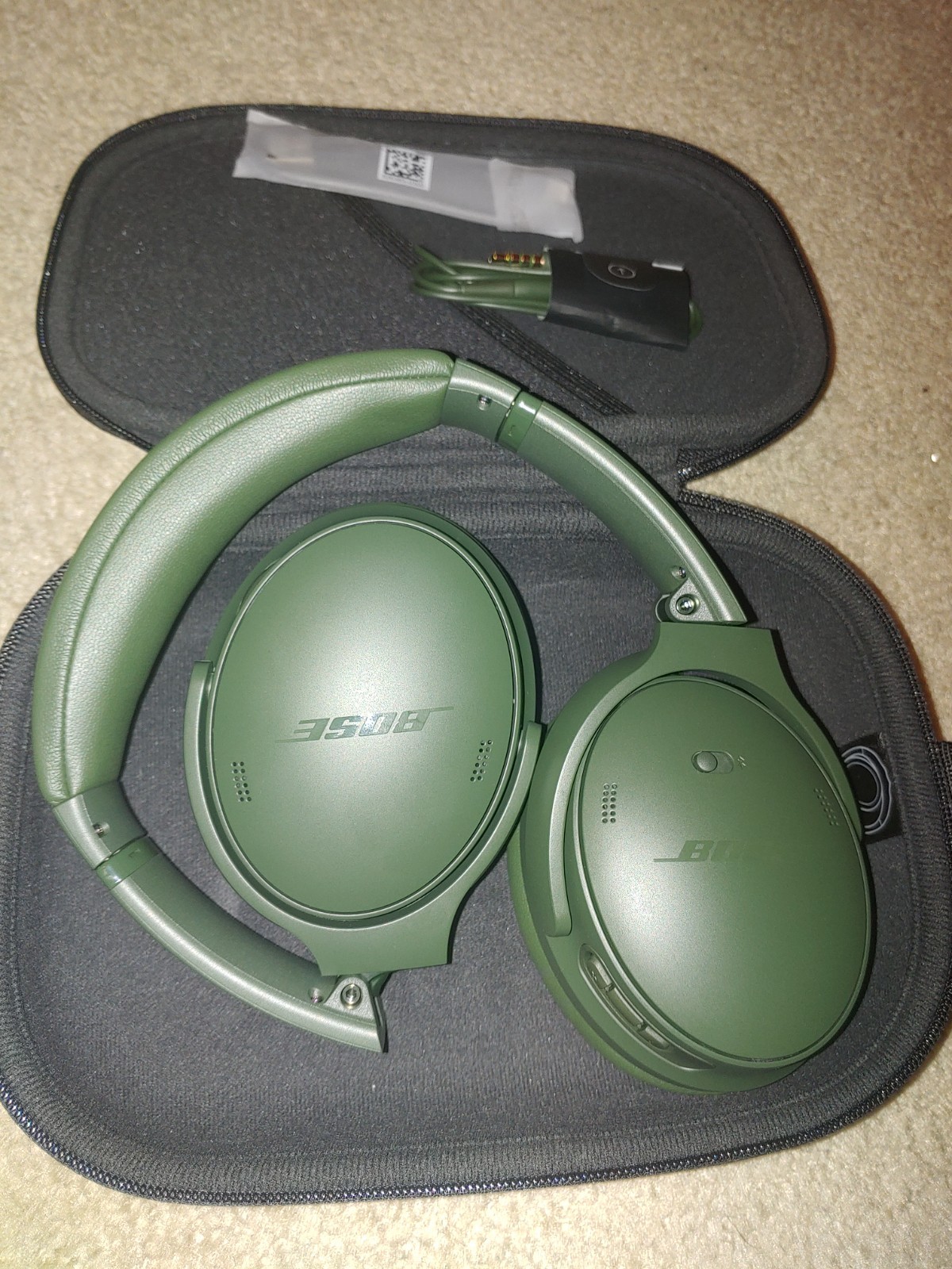 OB Bose QuietComfort Noise Cancelling Headphones, Cypress Green Limited Edition