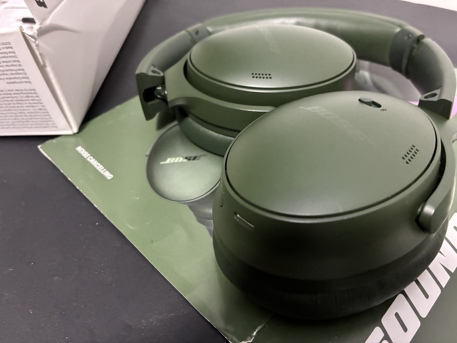 Bose QuietComfort 45 QC45 Wireless Bluetooth Headphone – Green Retail box