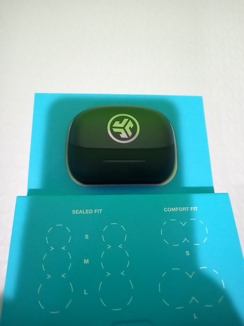 JLab Epic Pods ANC True Wireless Earbuds Black, Hi-Res Audio Open Box