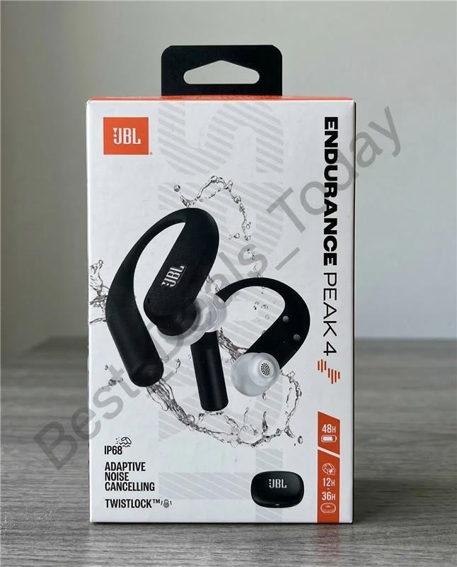 JBL Endurance Peak 4 True Wireless Sport Earbuds ANC Bluetooth Waterproof Peak4