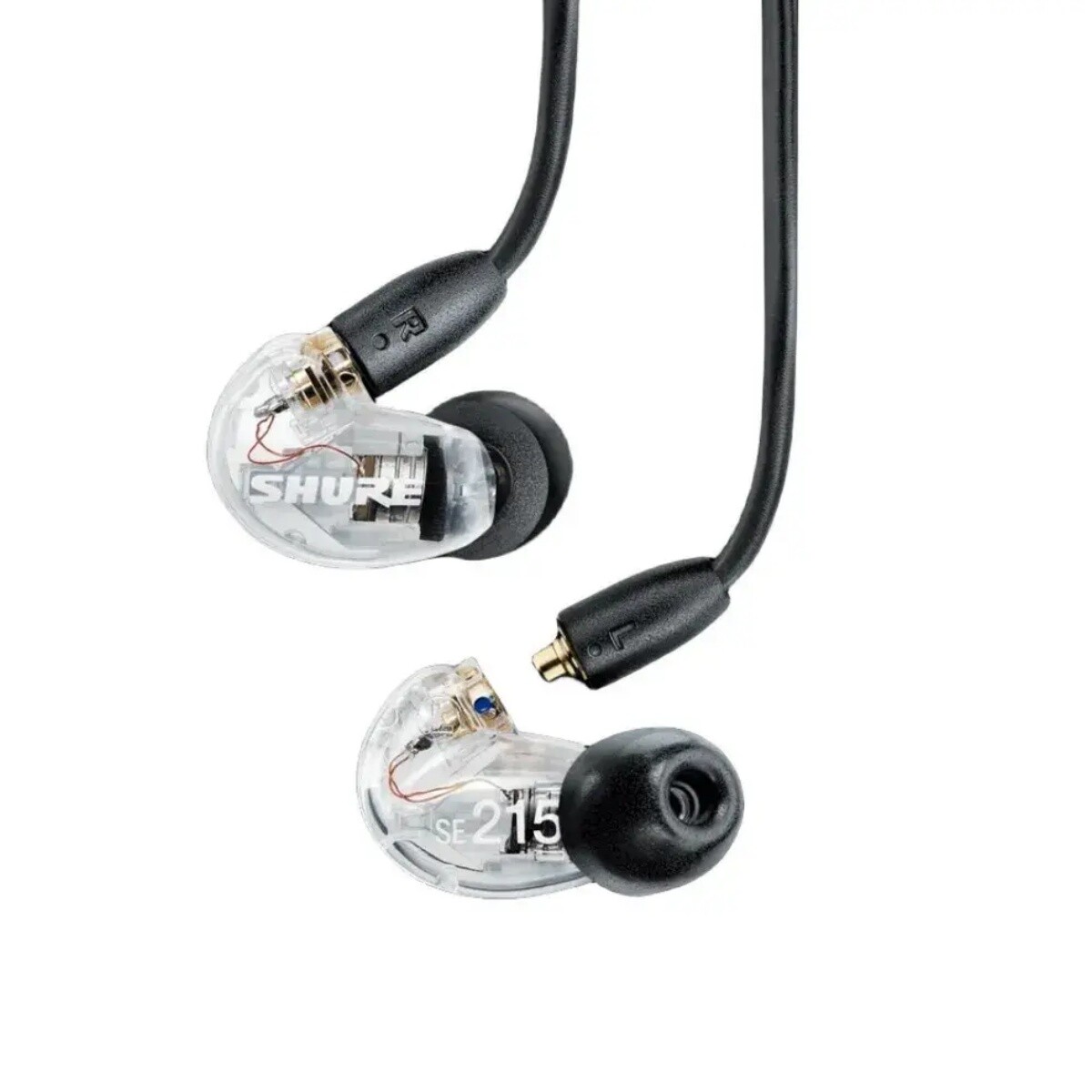 Shure SE215CL Professional In Ear Monitoring Clear Headphones Earbuds