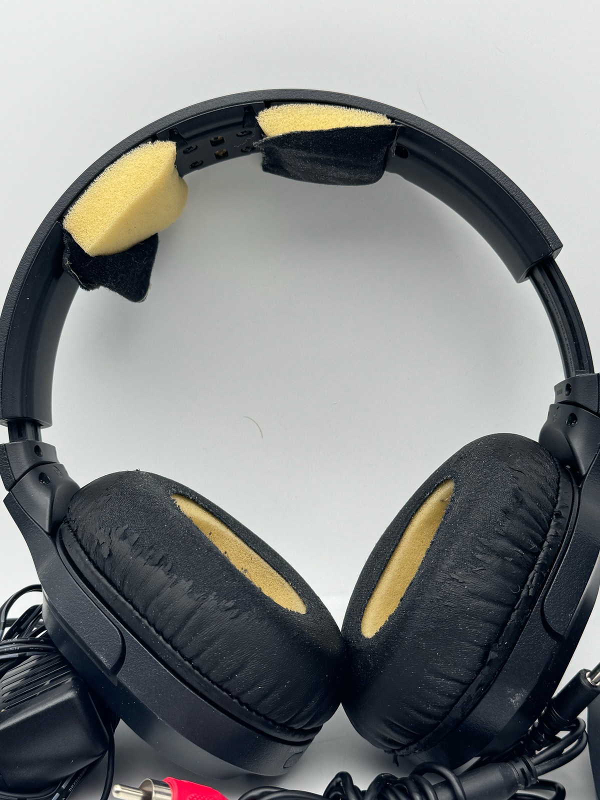 Sony WH-RF400 Wireless Over-Ear Home Theater Headphones 20hr 150ft RF Black