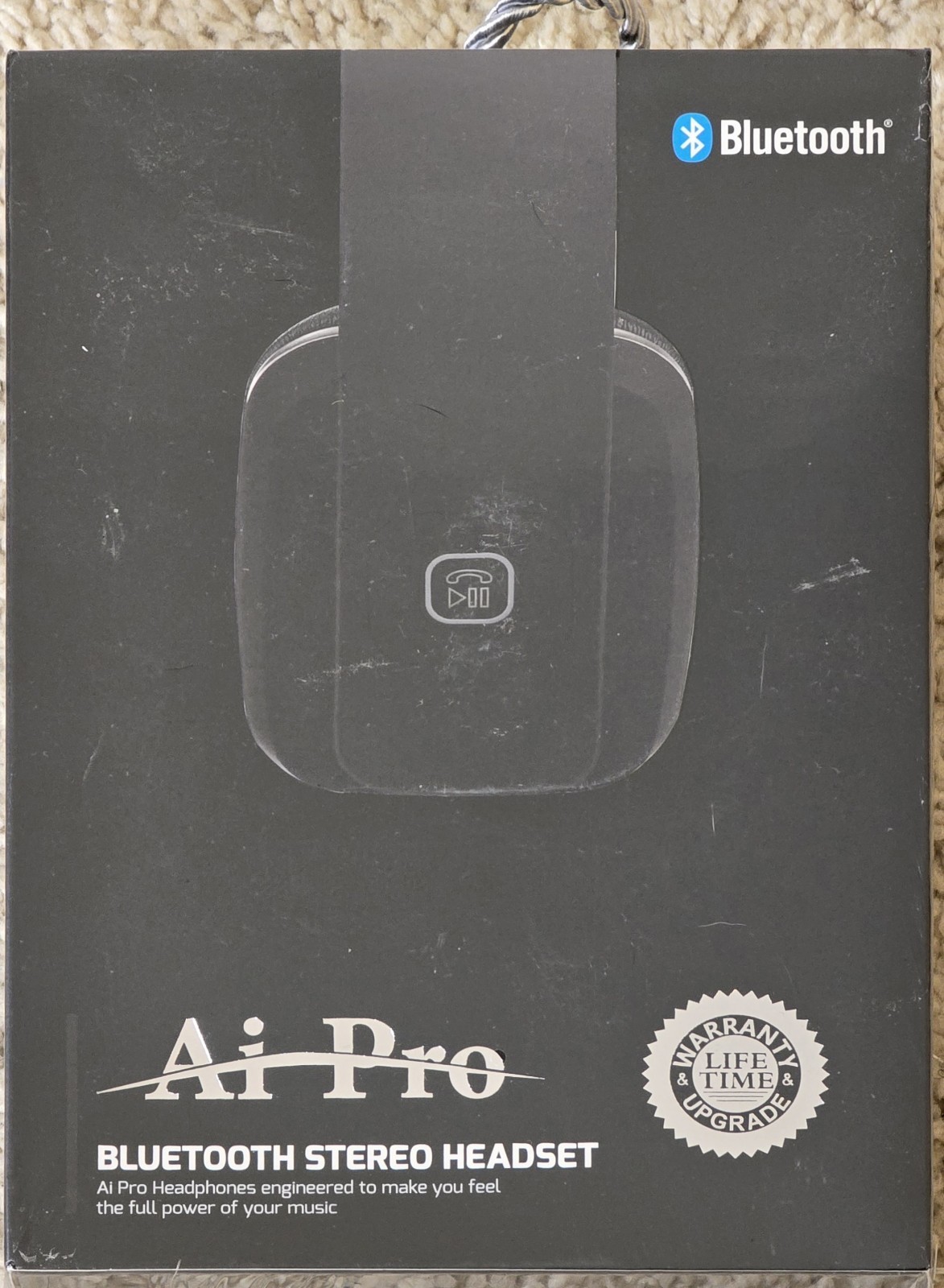 AI PRO 200 PLUS BLUETOOTH STEREO HEADSET HEADPHONES FOLDABLE NEW SEALED