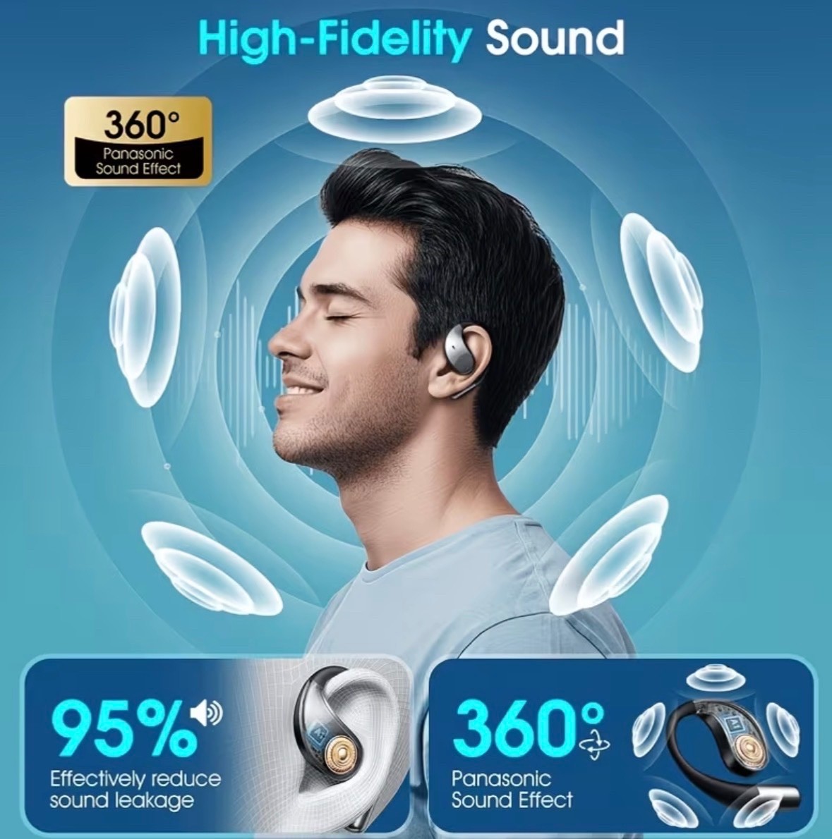 2026 AI Language Translation Headphones, Real-time 3-in-1 Translation Headphones