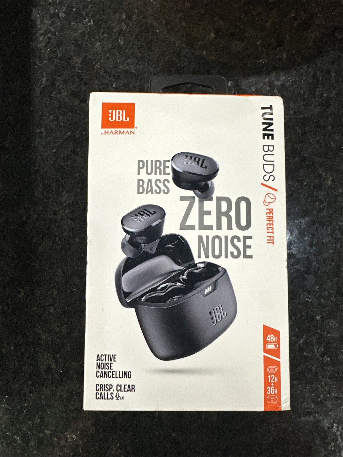 JBL Tune Buds Perfect Fit Wireless Bluetooth Heahphones – Black