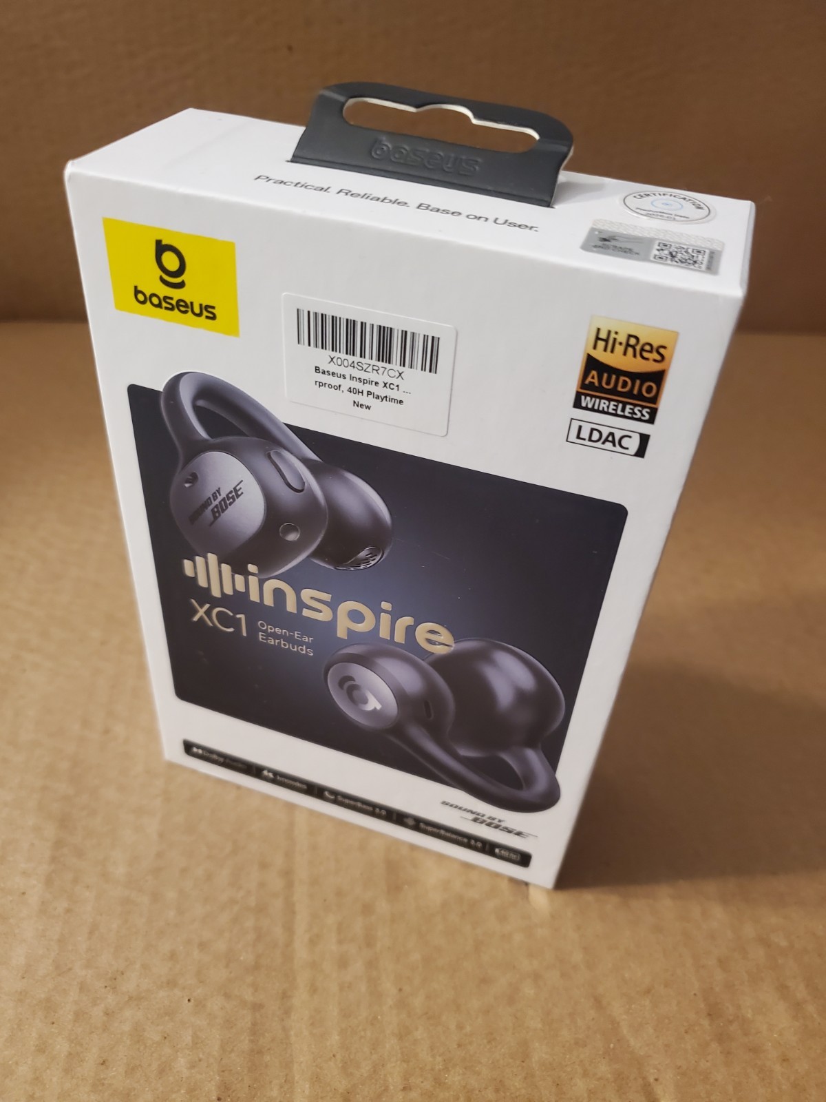 Baseus Inspire XC1 Open Ear Earbuds Sound by Bose Dolby Audio