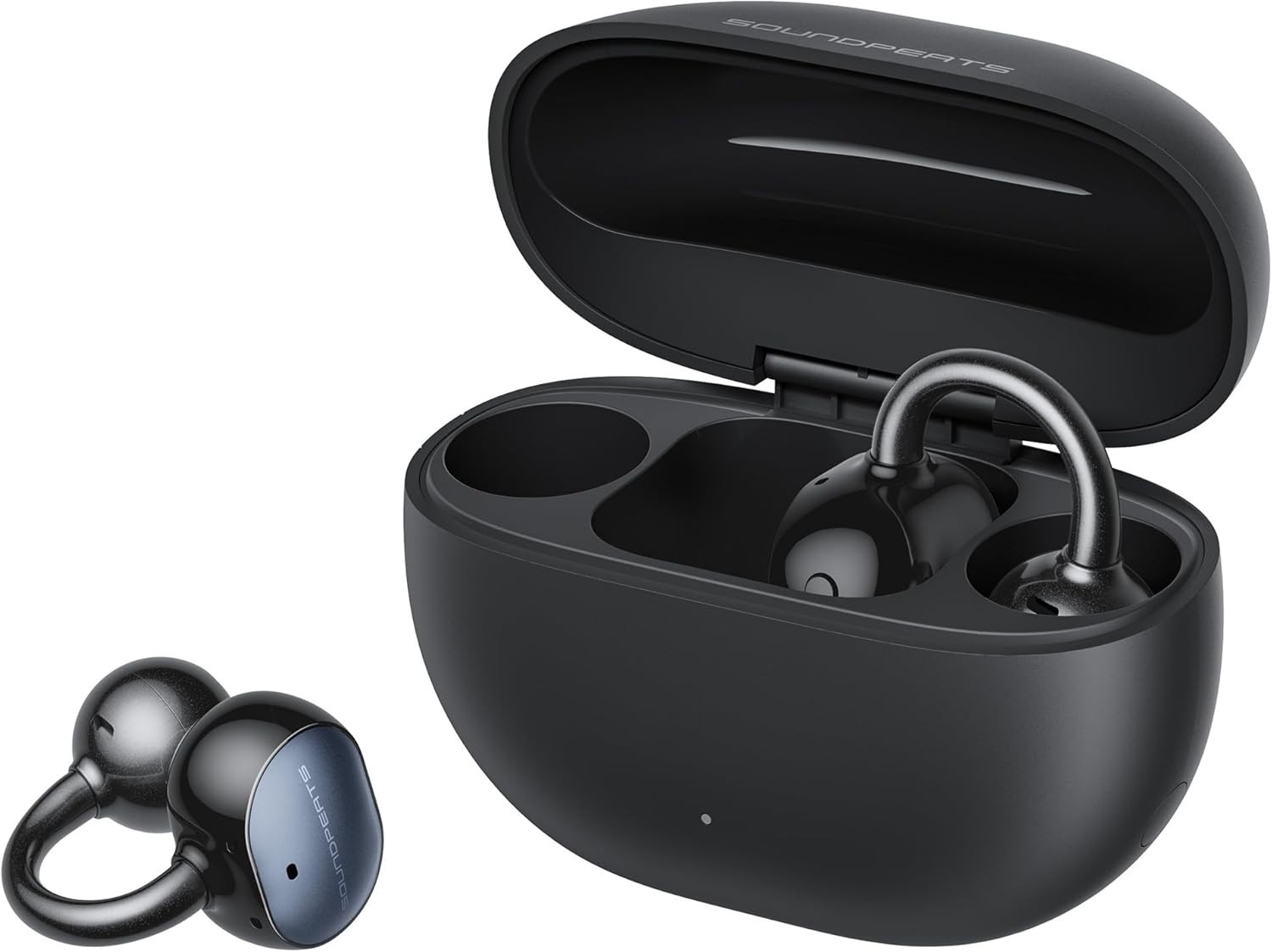 SoundPEATS Pop Clip2 Open Ear Headphones, IPX5, LDAC, Bluetooth 6.0