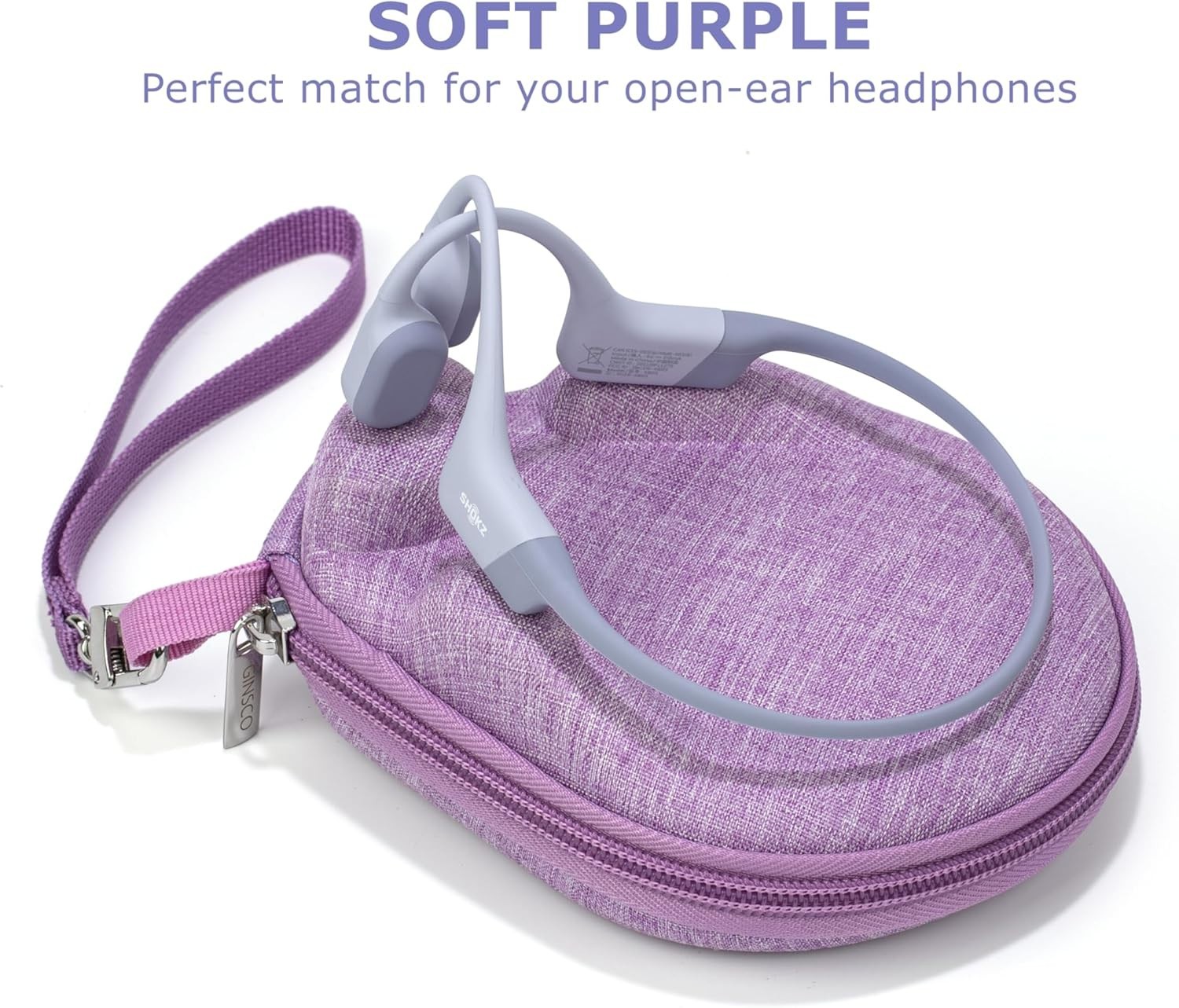 Shockproof EVA Hard Case for SHOKZ Bone Conduction Headphones – Secure & Chic