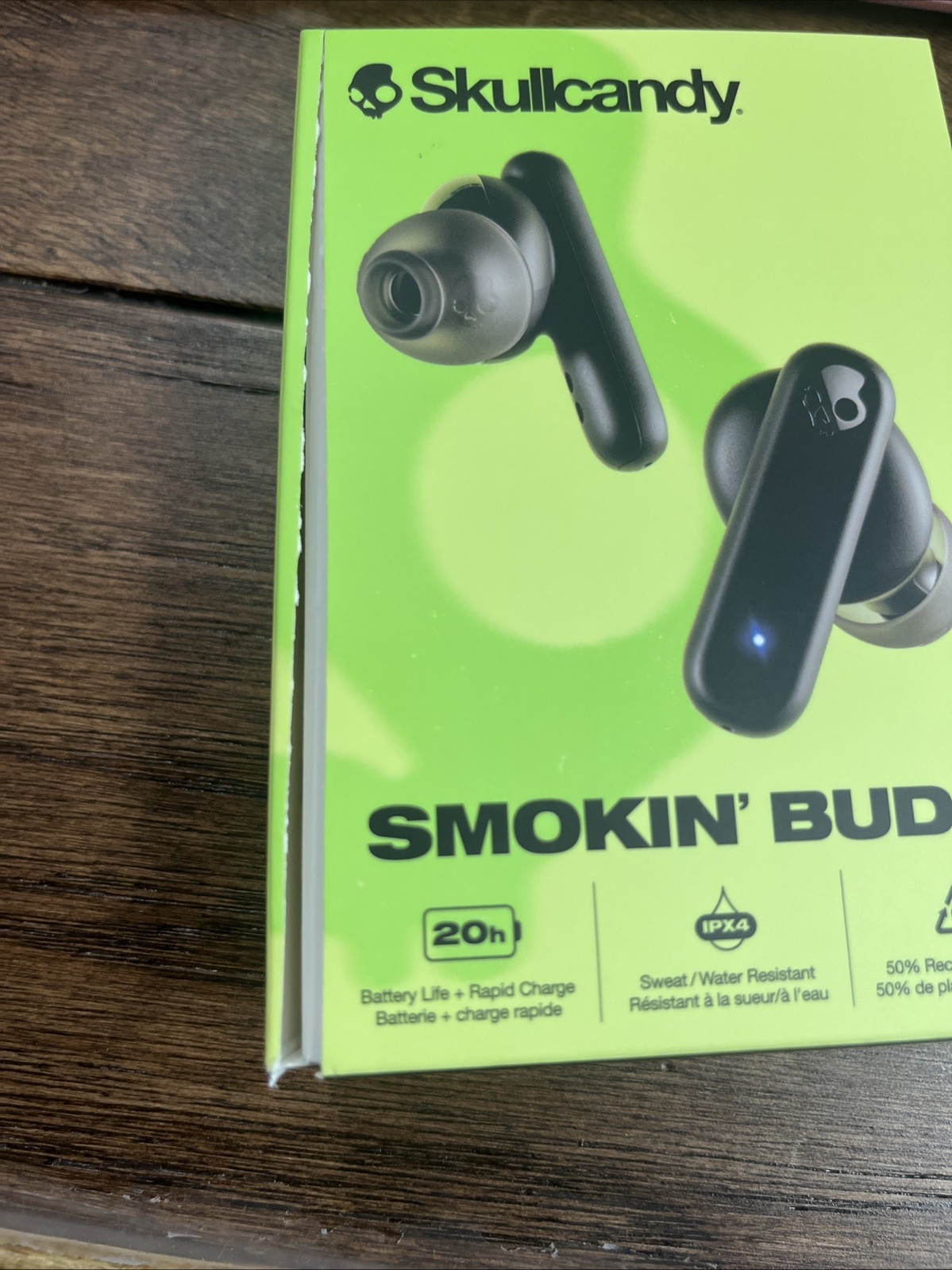 New Skullcandy Smokin Buds True Wireless Earbuds Red S2TAW-T967