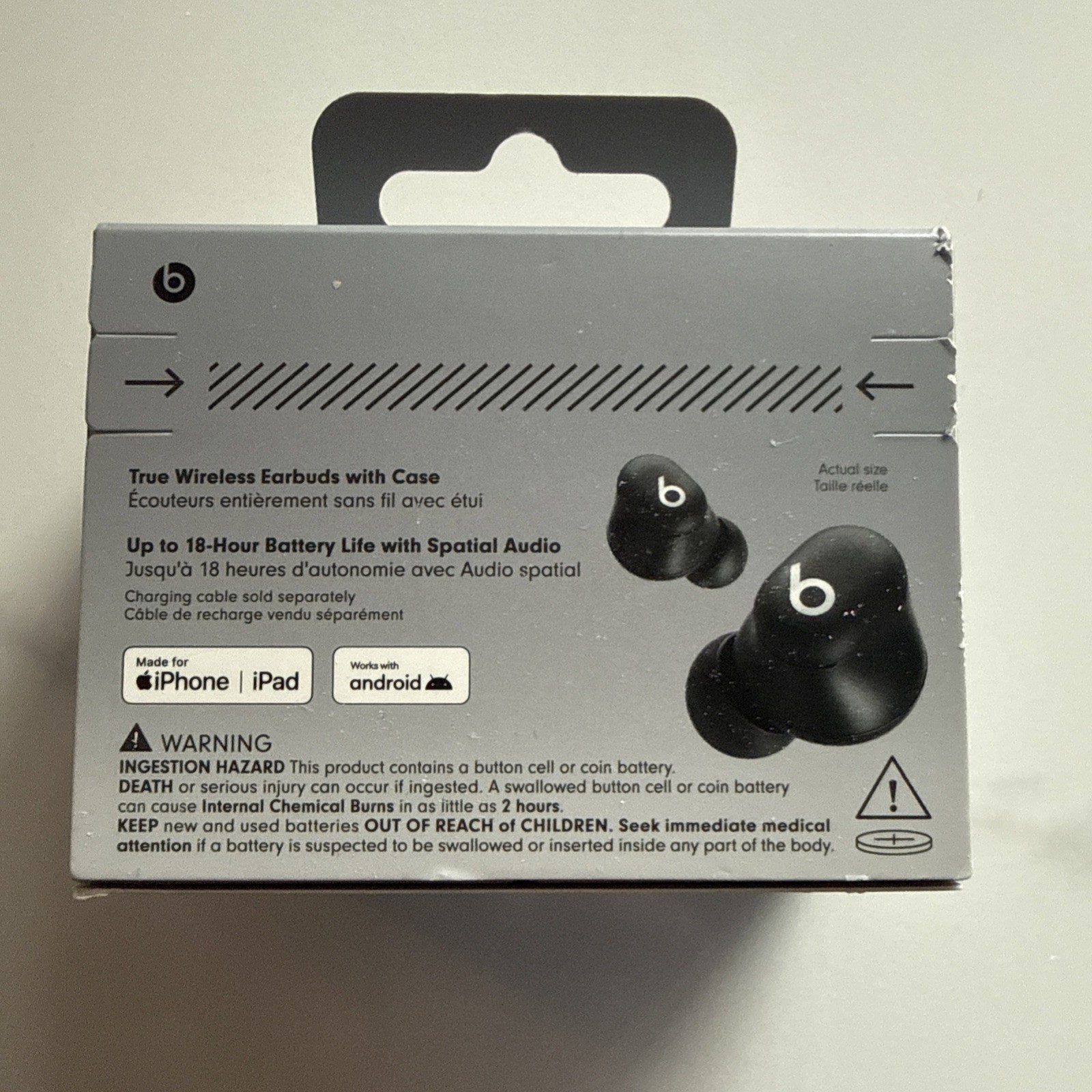 Beats – Solo Buds True Wireless Earbuds – Matte Black (Brand New)