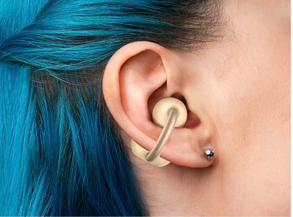 OpenEarRing True Open Ear Earbuds, Lightweight Comfort Open Ear Clip Wireless Ea