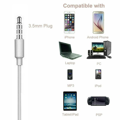 10 Pack Super Bass Headset 3.5mm In-Ear Earphone Stereo Earbuds Headphone Wired