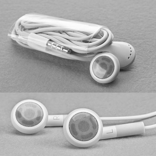 ORIGINAL APPLE IPOD IPHONE EARBUDS! VOLUME CONTROL + MIC HEADPHONES OEM 100%