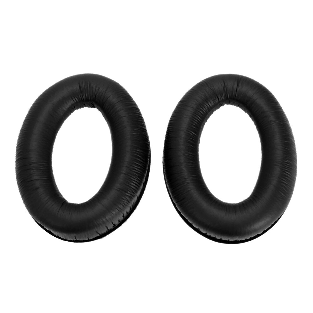 1pair Earpad Earphone Earpad 4.13×3.15×1.18″ Headphone Replace Ear Cushion Black