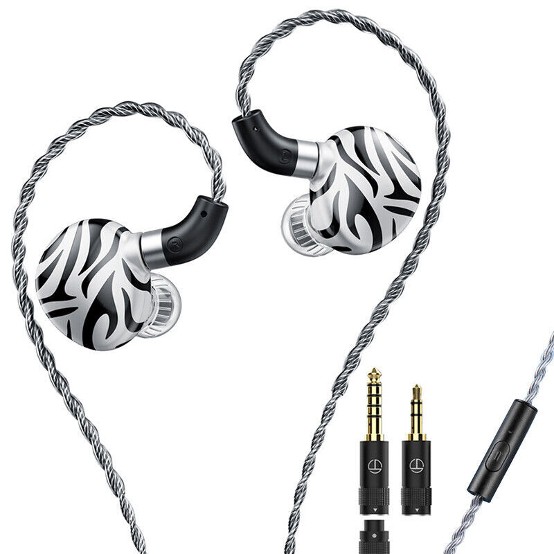 TRN White Tiger 2DD + 1Planar In-Ear Headphone