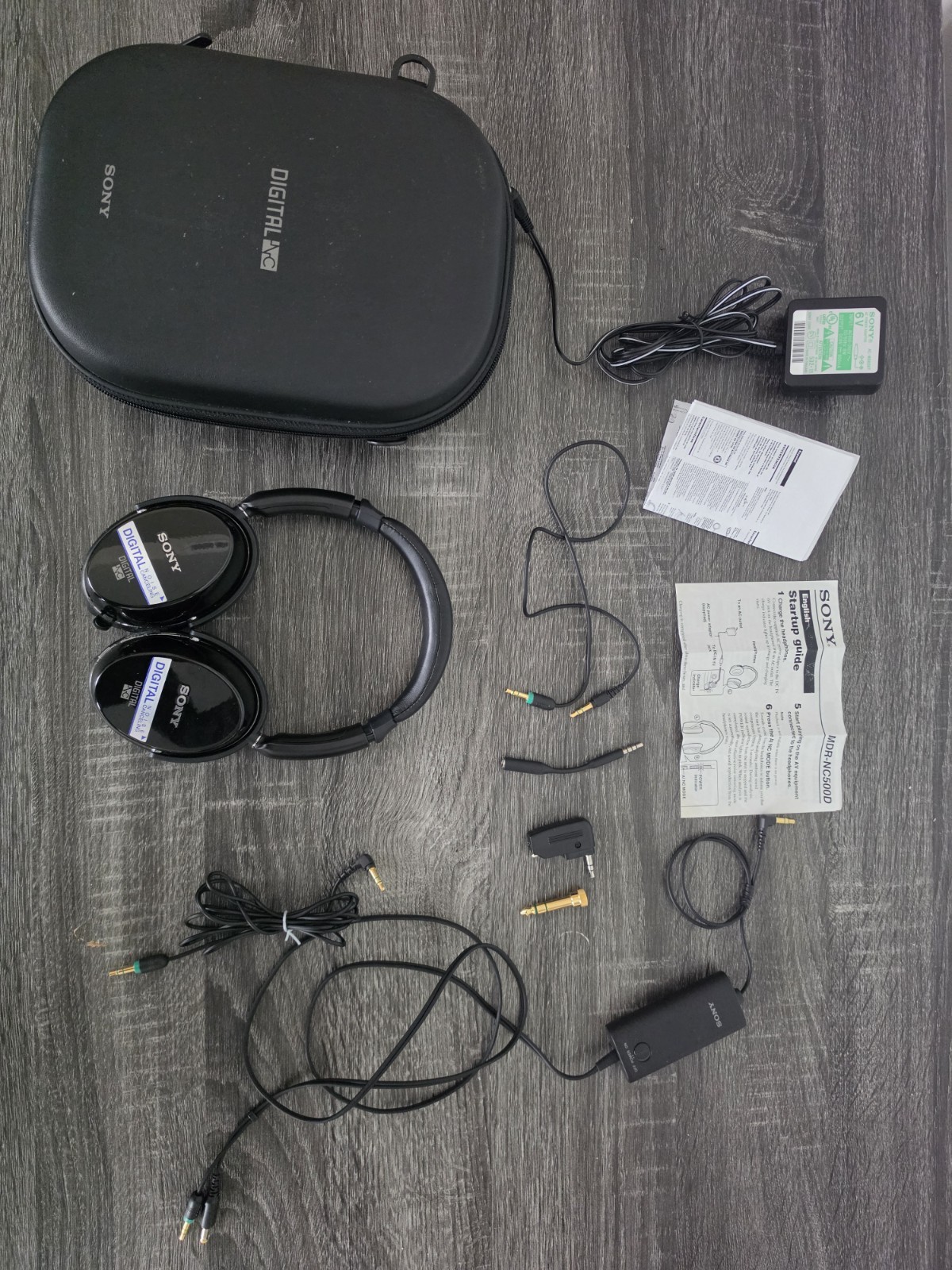 Sony MDR-NC500D Digital Noise Canceling Headphone (Black)