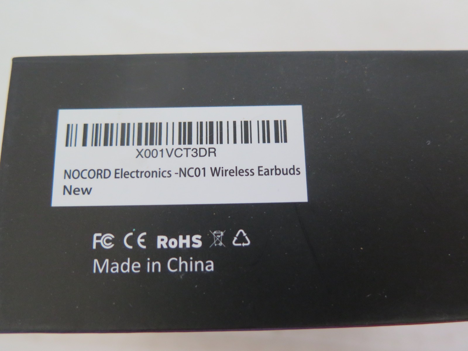 NOCORD Electronics Wireless Bluetooth Earbuds – NC01 -Lot of 2 – New in Box -016
