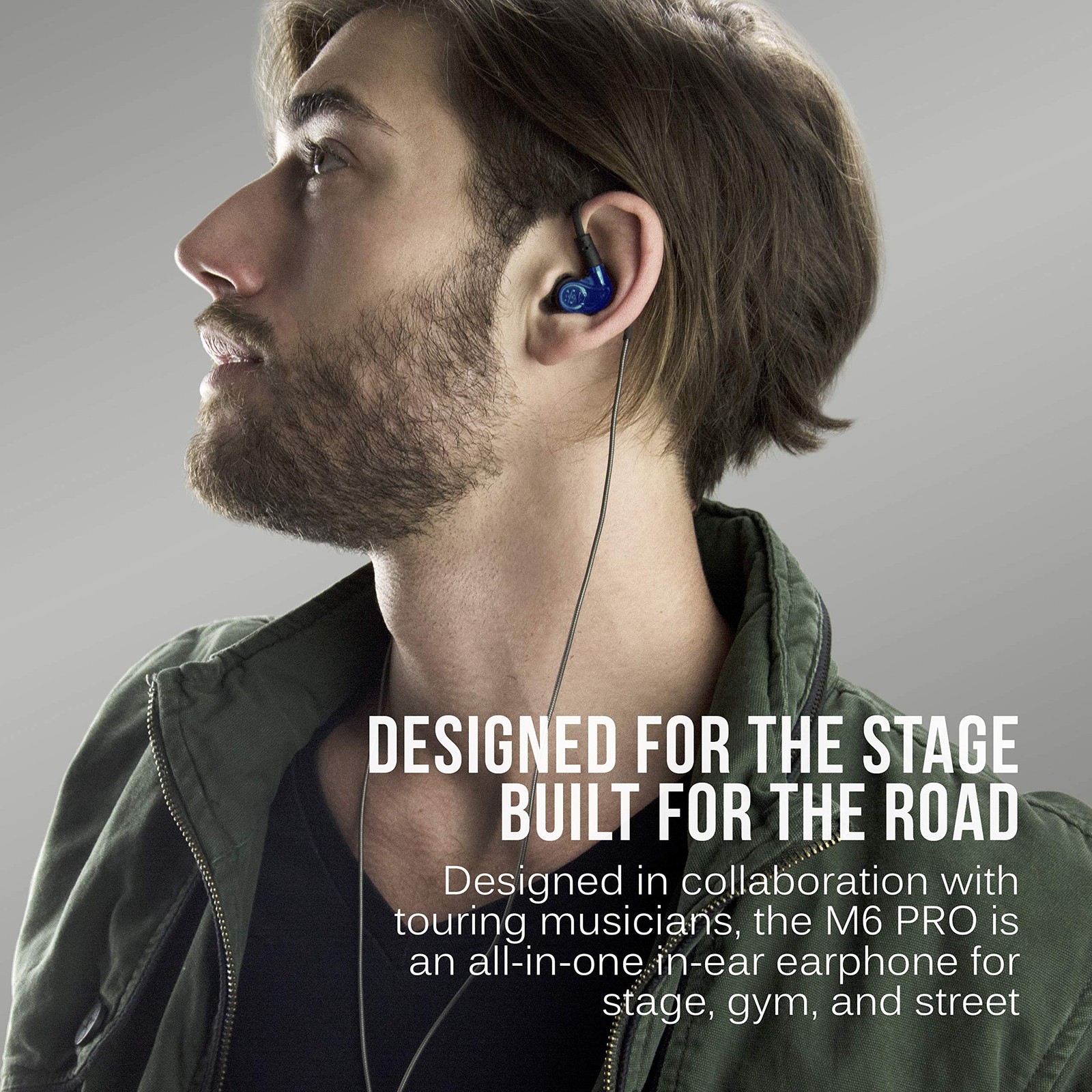 M6 Pro 2Nd Gen In Ear Monitors Noise Isolating Headphones With Microphone