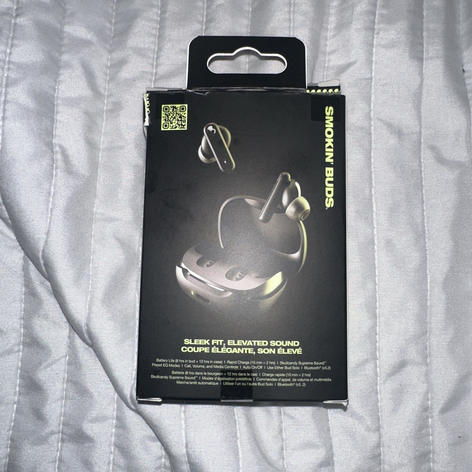 Skullcandy SMOKIN’ BUDS S2TAW-R740 Wireless Earbuds Black