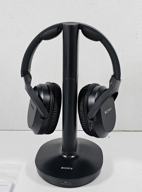 Sony WH-RF400 Wireless Home Theater Headphones w/ Charging Dock Box