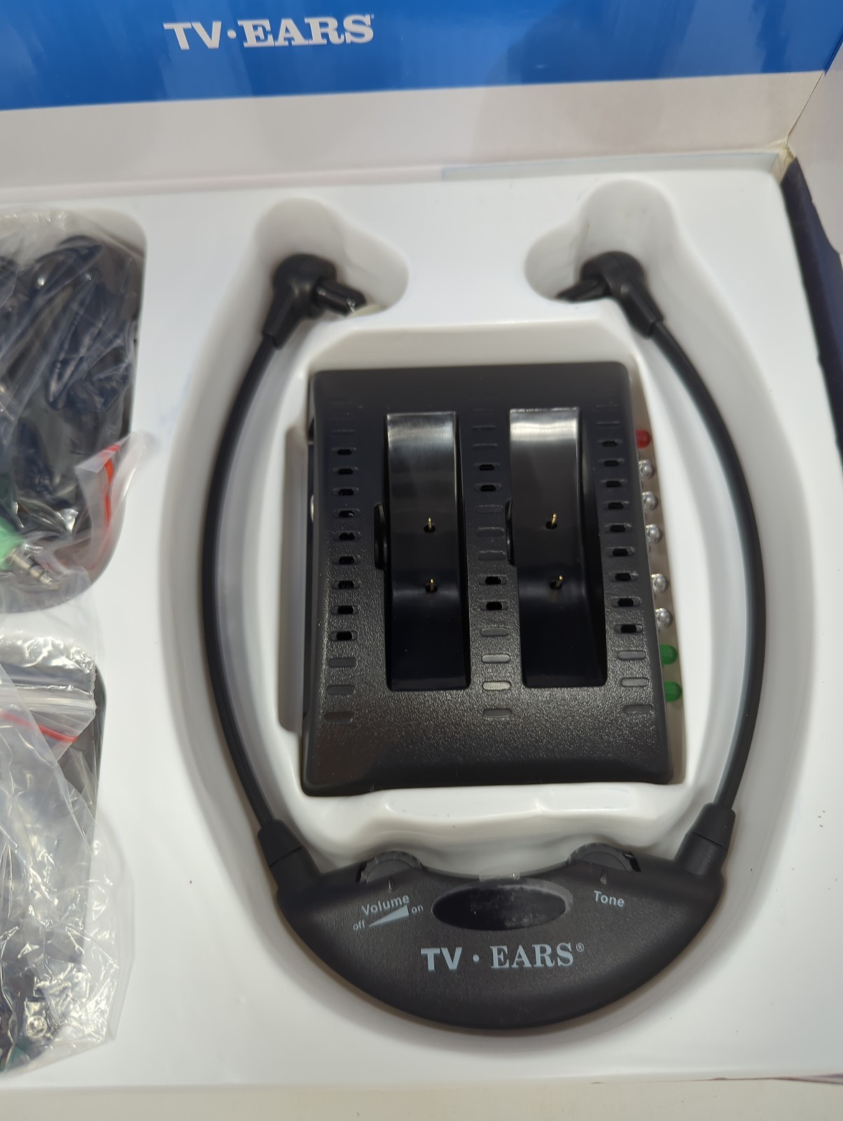 TV Ears Wireless Black Version 5.0 Item #11641 Voice Clarifying Listening