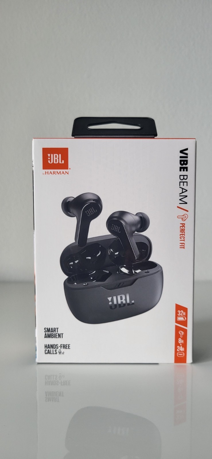 JBL Vibe Beam True Wireless Earbuds Bluetooth 5.2 w/ Charging Case 32H – New