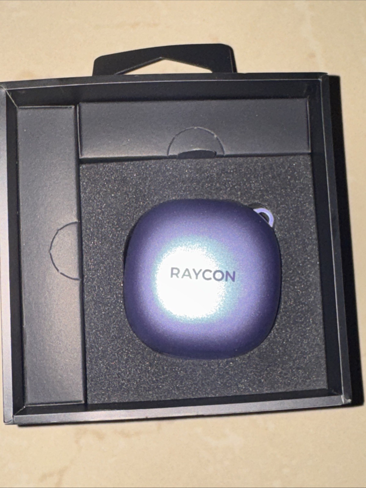 Raycon RBE745-23E-PUR The Fitness Earbuds Active Noise Cancellation “ Purple “