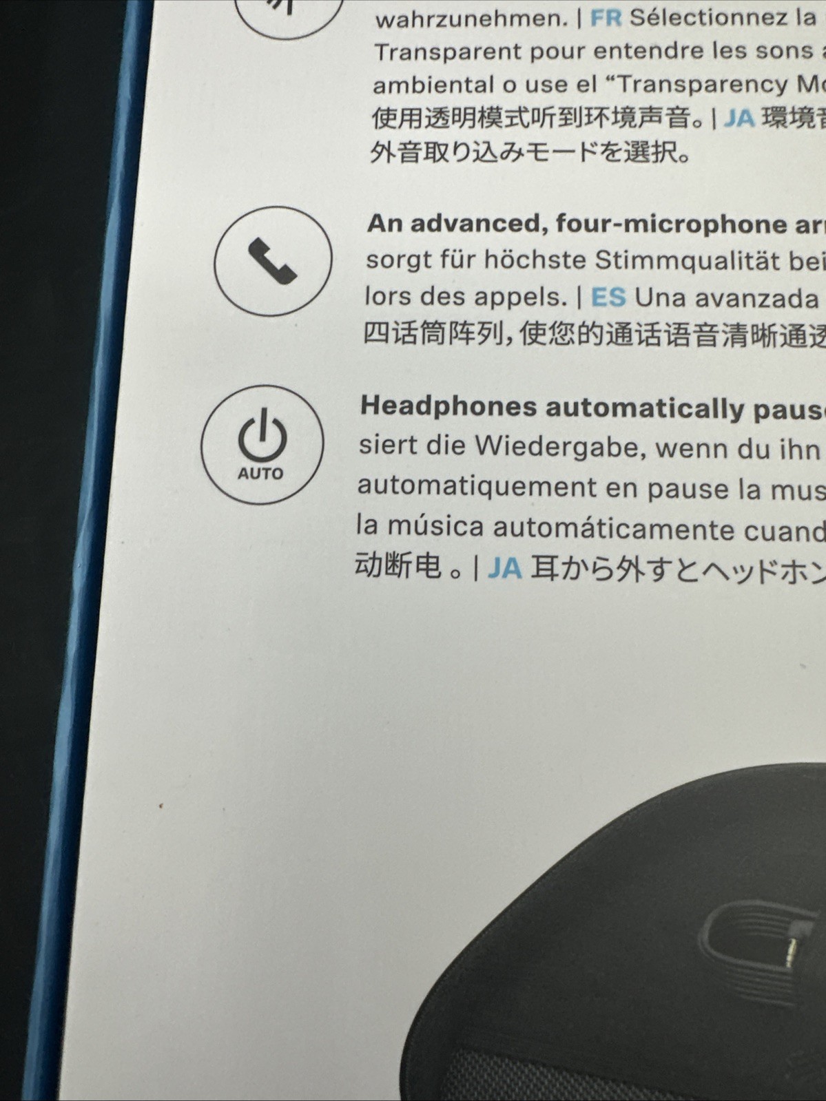 Box Only For Sennheiser Momentum True Wireless 4 ( Black Copper) No Headphones