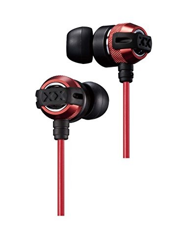 JVC HA-FX33X-R XX Series In-Ear Headphones Red