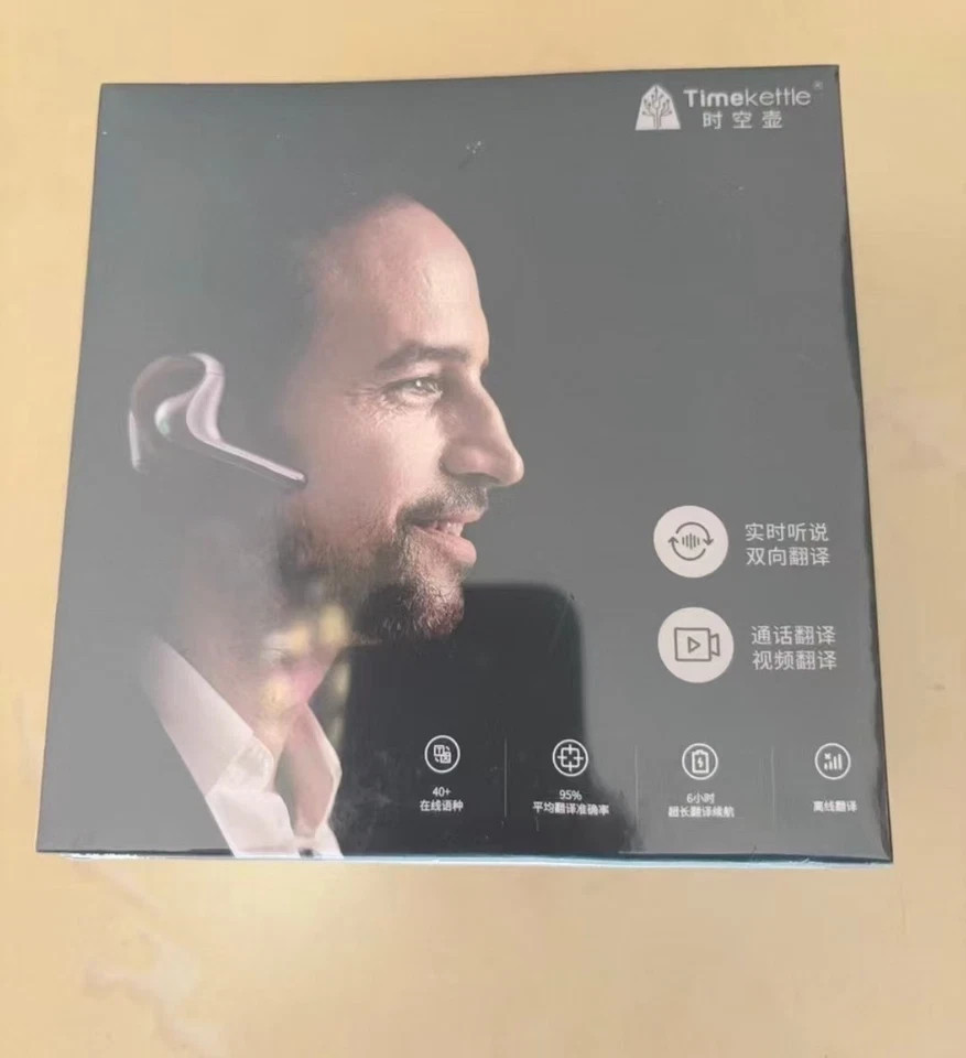 Timekettle W4 Pro AI Interpreter Earbuds, Bidirection Simultaneous Translation