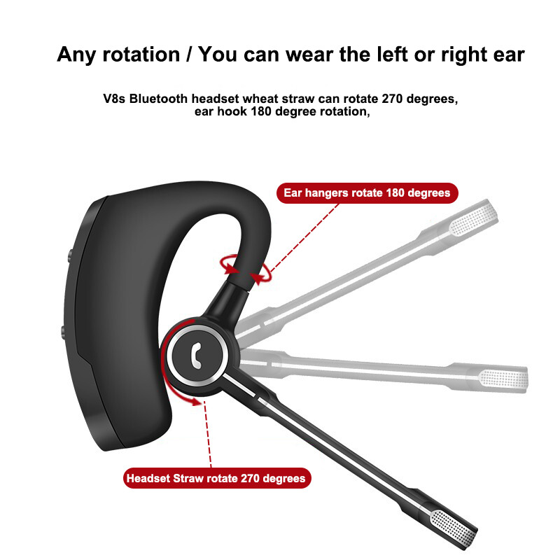 Earbuds Wireless Bluetooth Stereo Handsfree Headset Earphone for Cell Phone USA