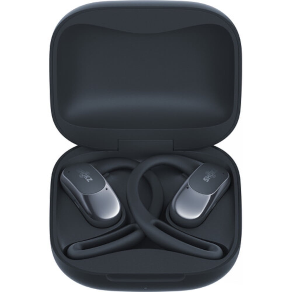 Shokz OpenFit Air Open-Ear True Wireless Earbuds, Black, Lightweight Sporty ~ H