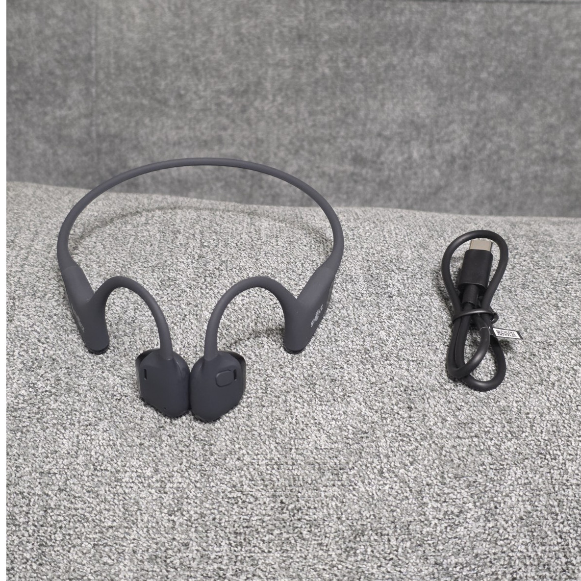 Shokz OpenRun Pro2 Open-Ear Behind-the-Neck Bluetooth Headphones Gray